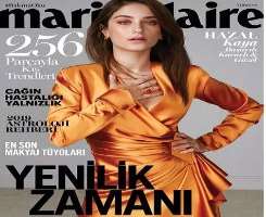 The actress graced the cover of the magazine 